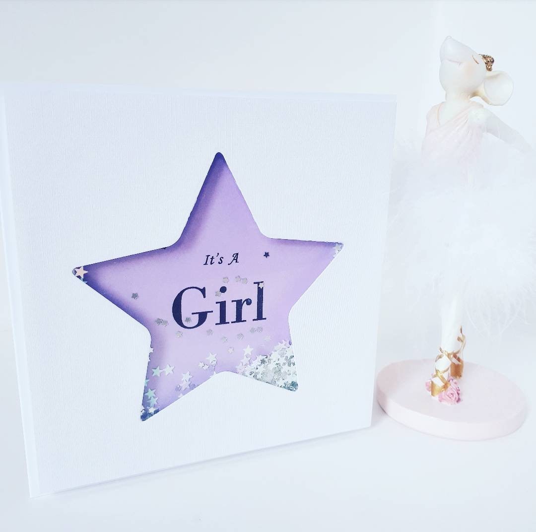 New baby card