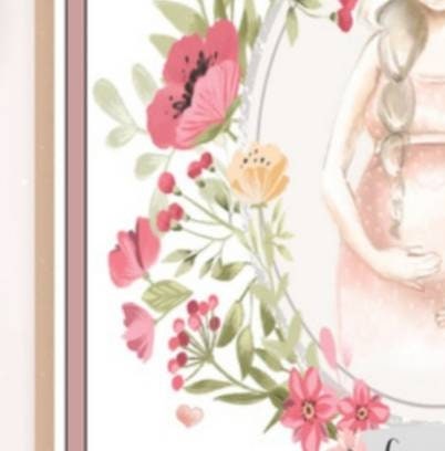 You're having a baby personalised card