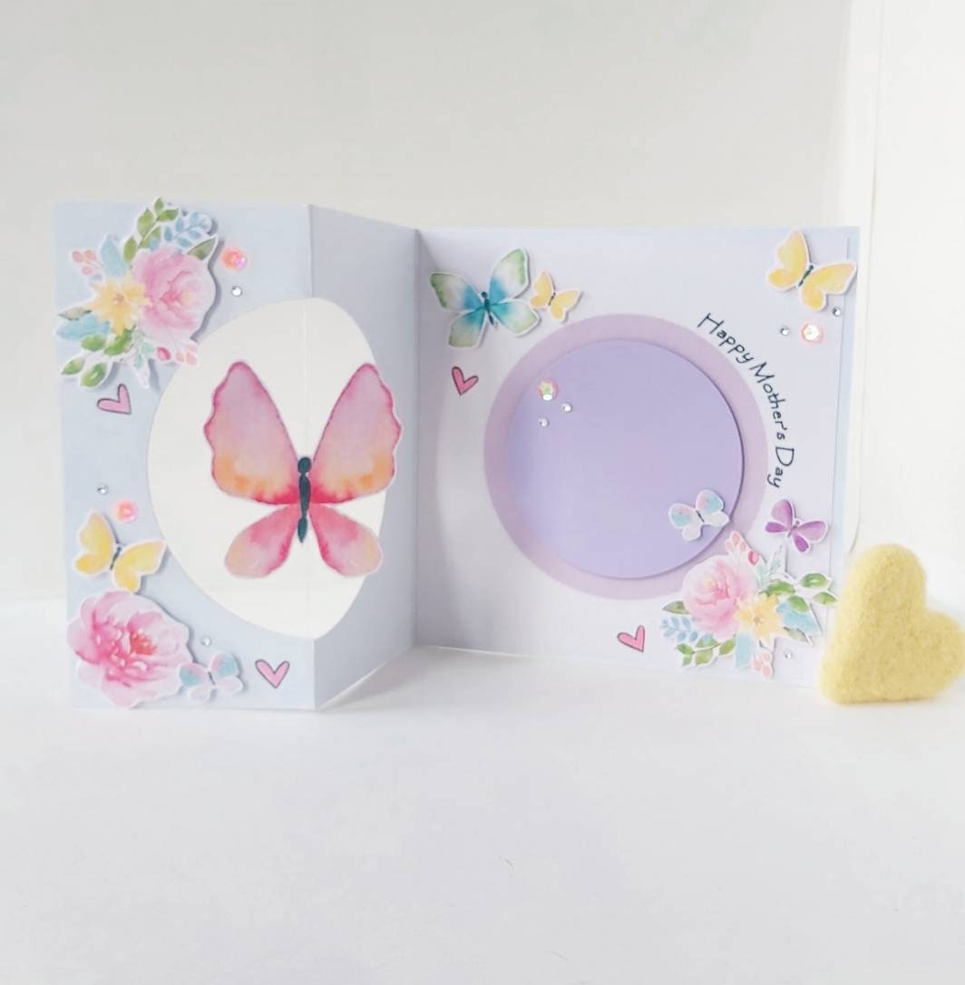 Butterfly Mother's Day card