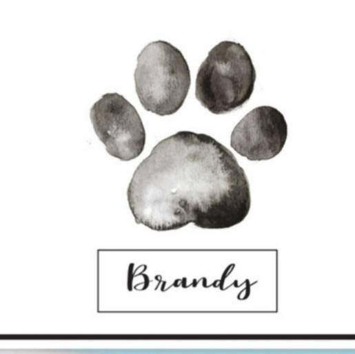 Personalised Pet loss sympathy card