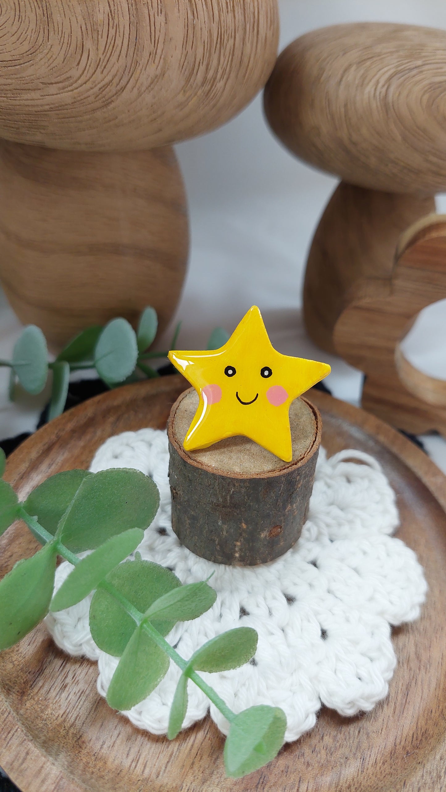 Handmade You're A Star Pin Badge | End of School Gift | Brooch for Kids & Teachers