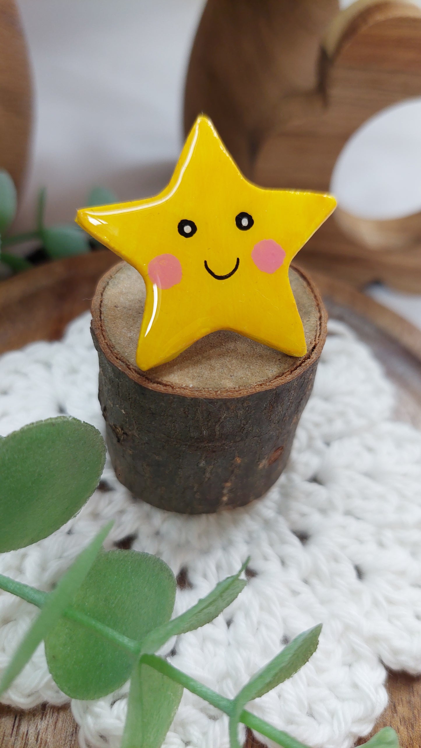 Handmade You're A Star Pin Badge | End of School Gift | Brooch for Kids & Teachers