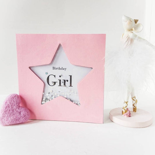 Personalised girl's birthday card