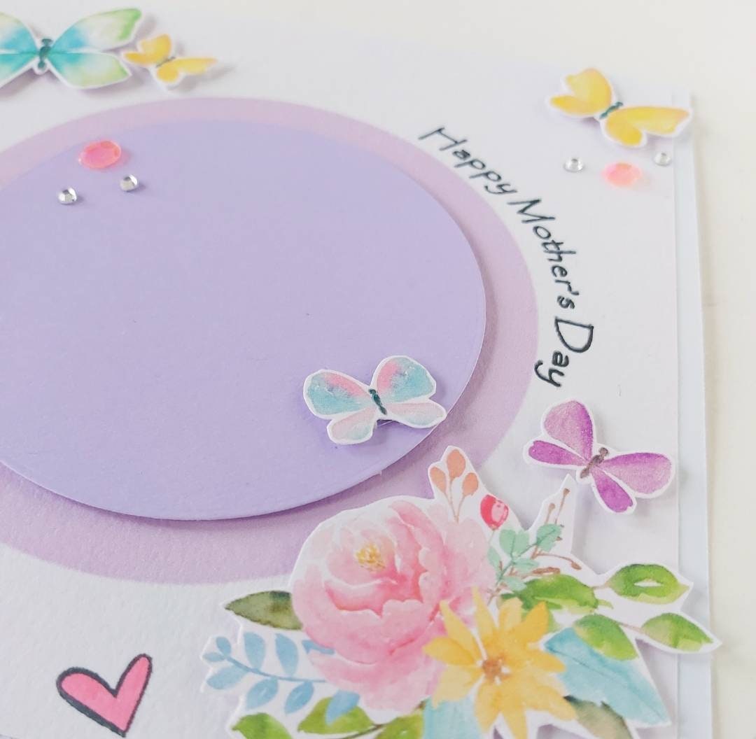 Butterfly Mother's Day card