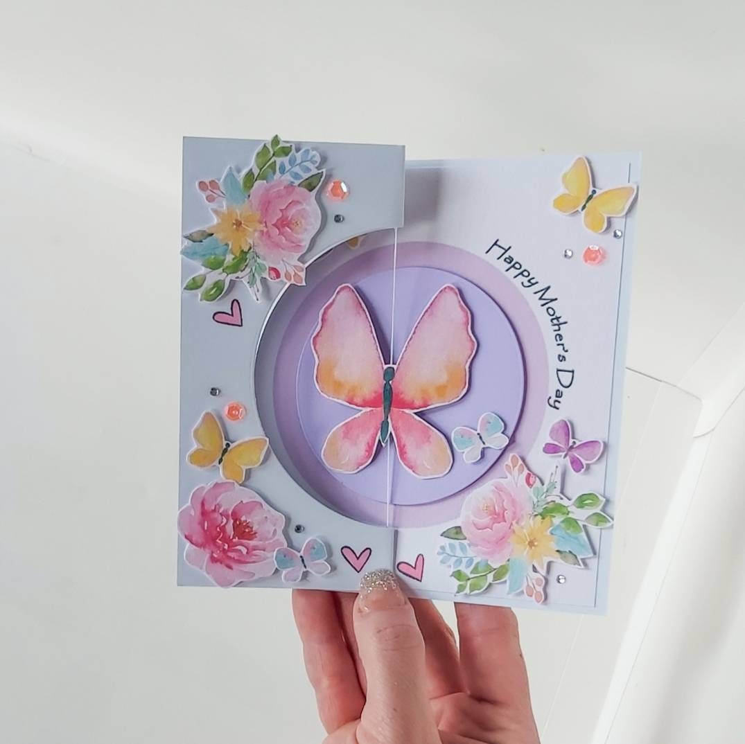 Butterfly Mother's Day card