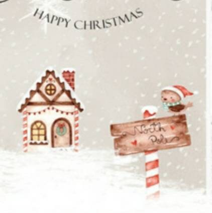 Cute Grandma Christmas card