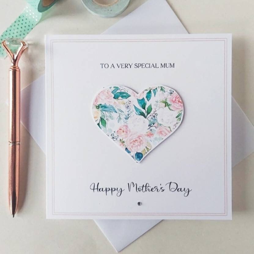 Special mum mother's day card,