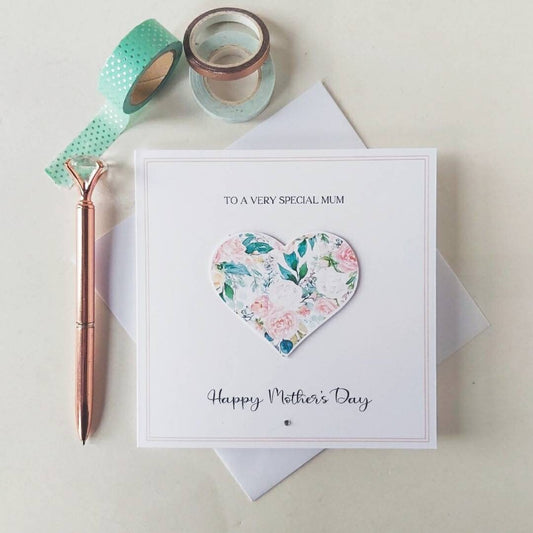 Special mum mother's day card,